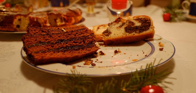 Sobras de comida en Navidad