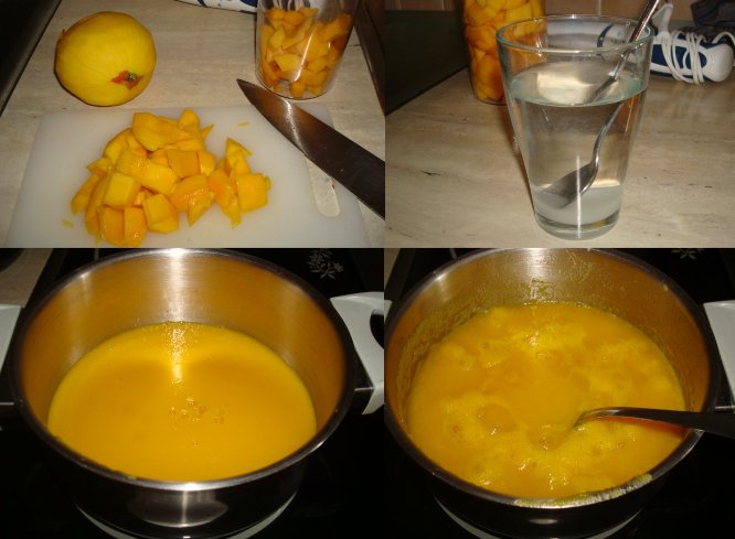 Receta: compota de mango 