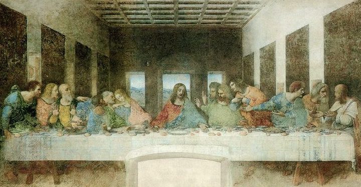 La última cena, de Leonardo da Vinci