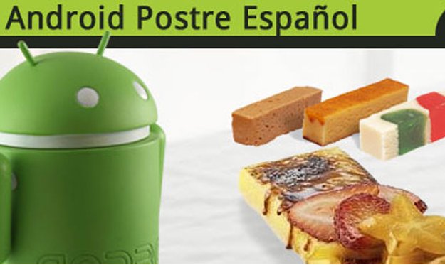 Android, postre español