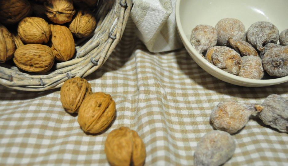 Nueces e higos pasos para hacer casorios