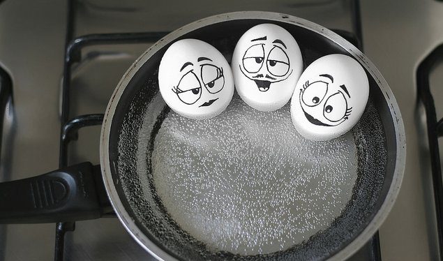 Humor gráfico en la cocina: It's not sucha a bad death