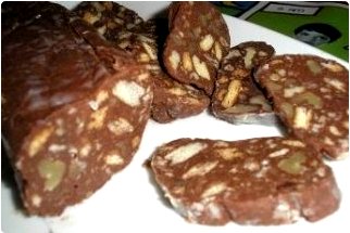 Chorizo de chocolate: postres sin azúcar para diabeticos