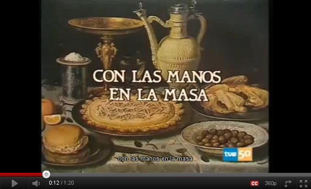 Vídeo de la Canción "Con las manos en la masa"