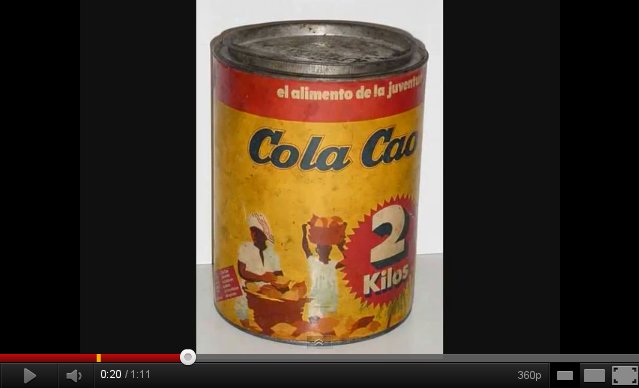 Vídeo - La canción del Cola Cao