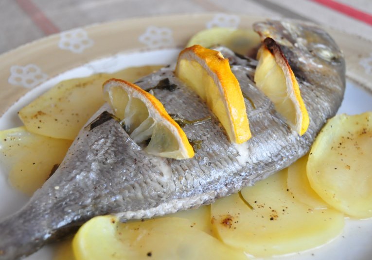 Dorada al horno