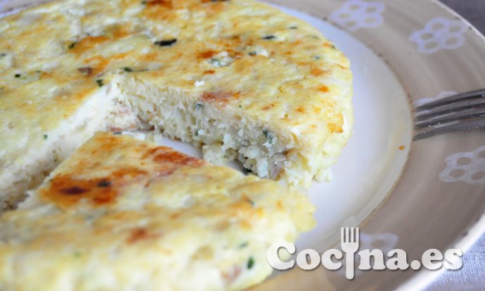 Tortilla de bacalao