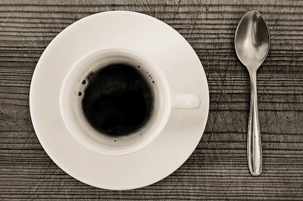 Café solo sin azúcar, el desayuno ideal de la dieta kopenhaska