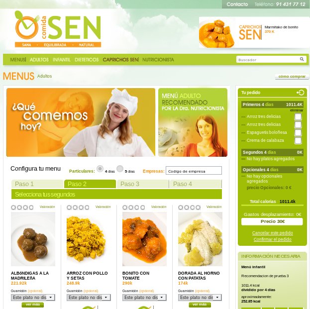 Comprar comida online: COMIDA SEN