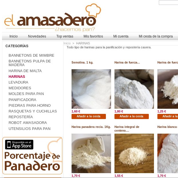 Comprar comida online: EL AMASADERO