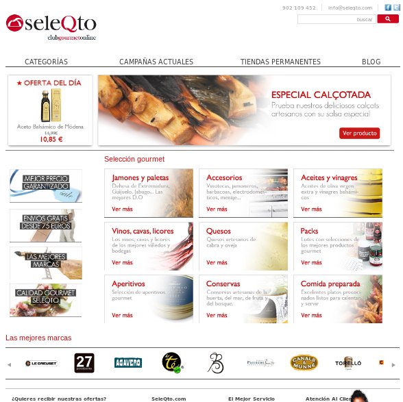 Comprar comida online: SELEQTO