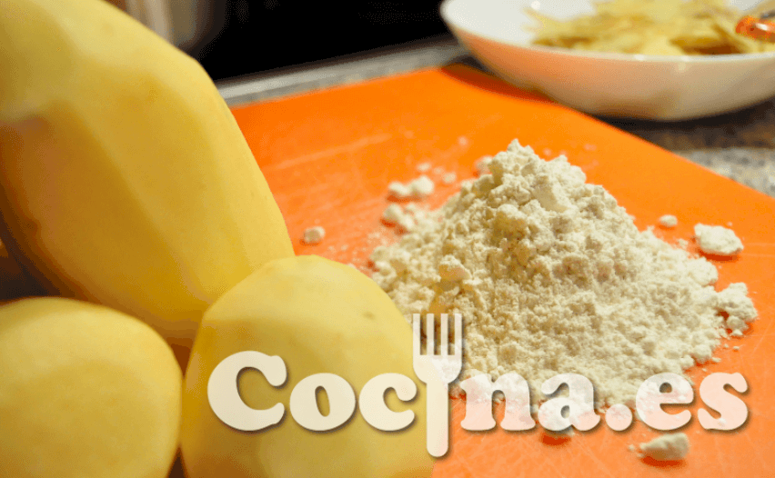 Ingredientes de los ñoquis: patata y harina