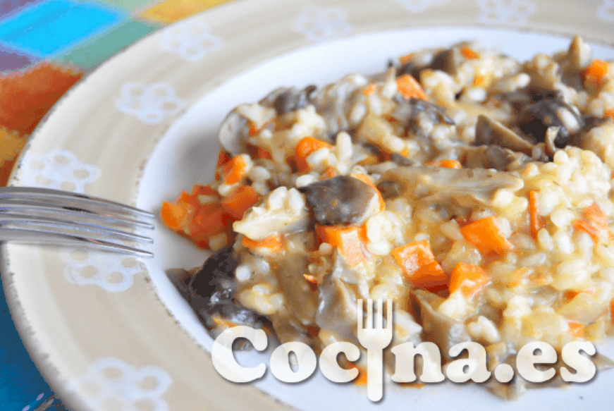 Risotto de setas