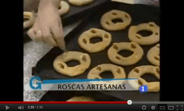 Vídeo sobre la elaboración de las roscas de alfajor
