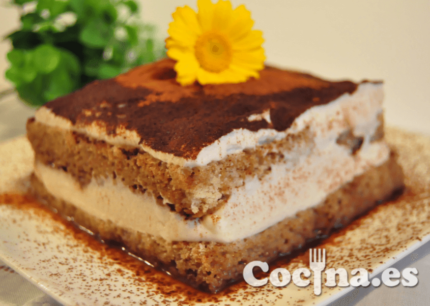 Tarta de tiramisú