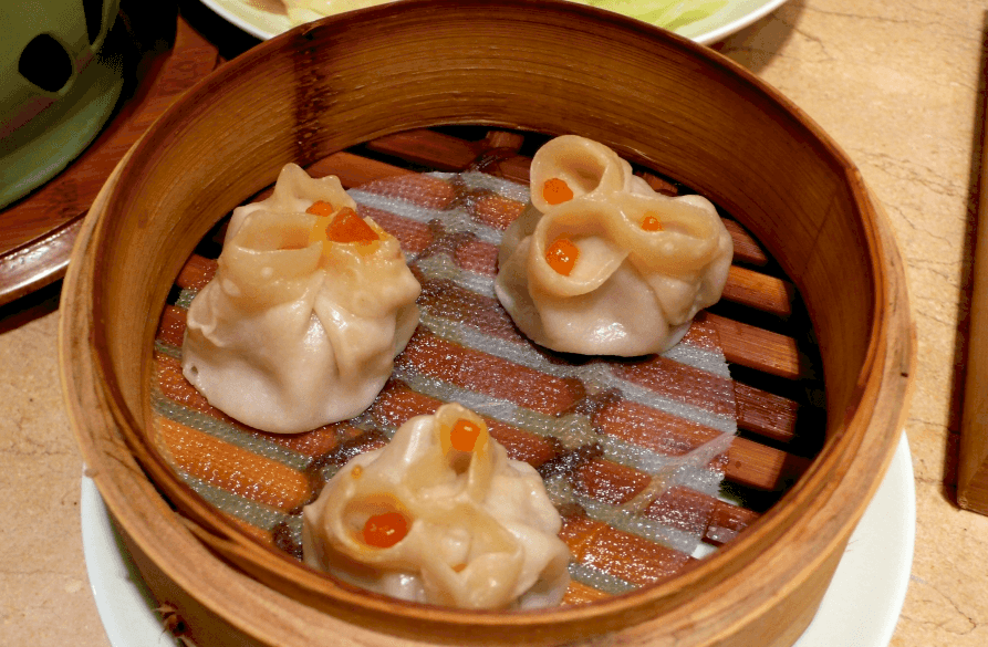 Dim-Sum japoneses cocinados al vapor