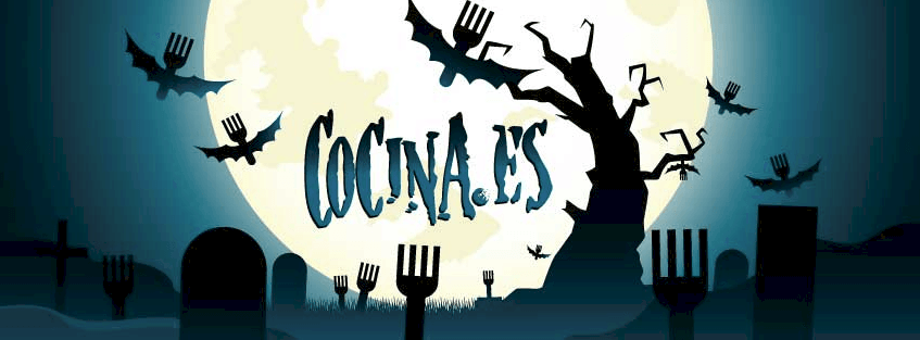Ilustración del libro de Recetas de Halloween de Cocina.es en PDF