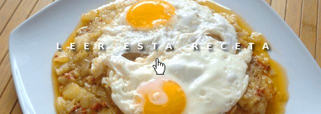 Cenas fáciles: huevos con chorizo, patatas y cebolla