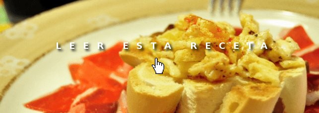 Cenas fáciles: tapa de jamón con tortilla