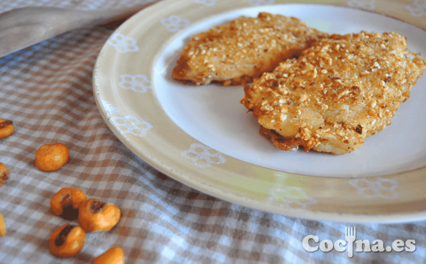 Pollo con bechamel (o pollo a la villaroy)