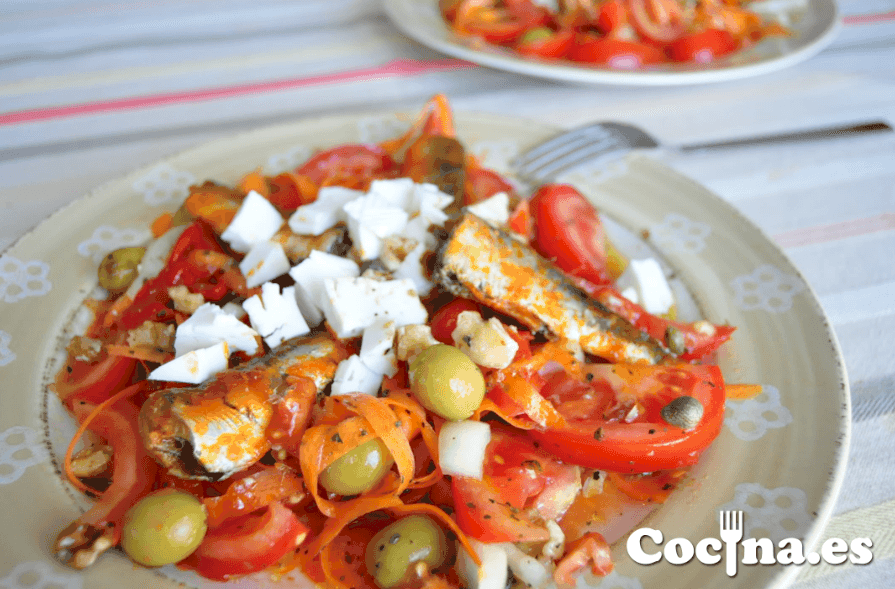 Ensalada de sardinas