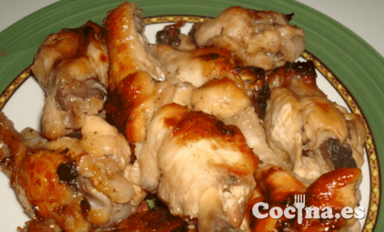 Alitas de pollo al horno