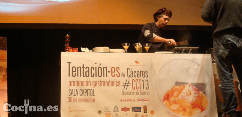 Show cooking en Tentación-es 2013.