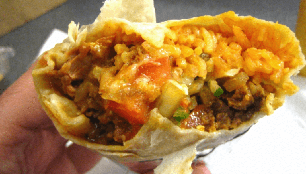 Burrito mexicano