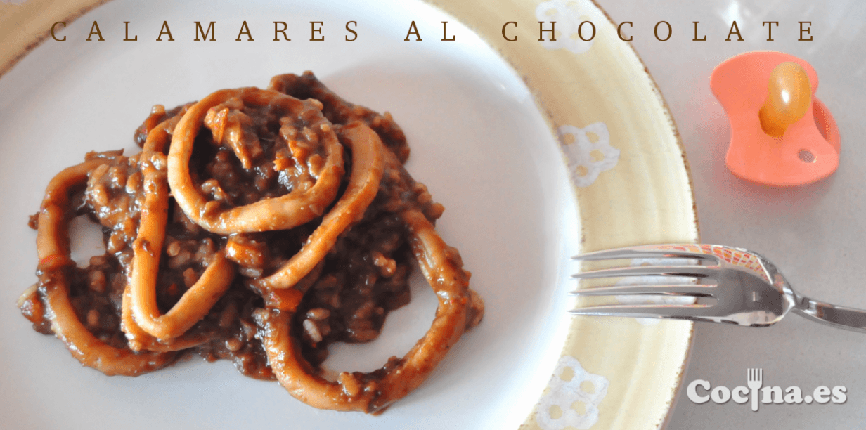 Calamares al chocolate