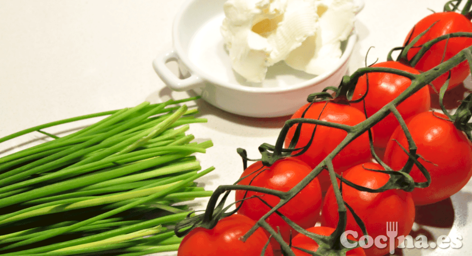 Ingredientes de los tulipanes de queso - Receta para San Valentín