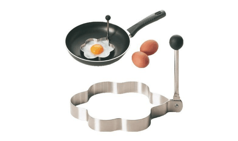 Molde para huevos con forma de flor