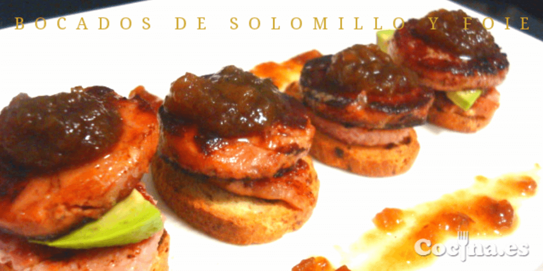 solomillo y foie