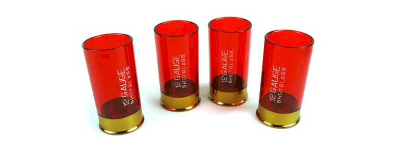 Vasos chupitos cartuchos