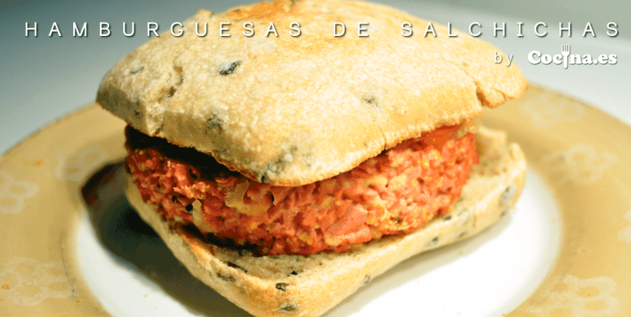 hamburguesas de salchichas