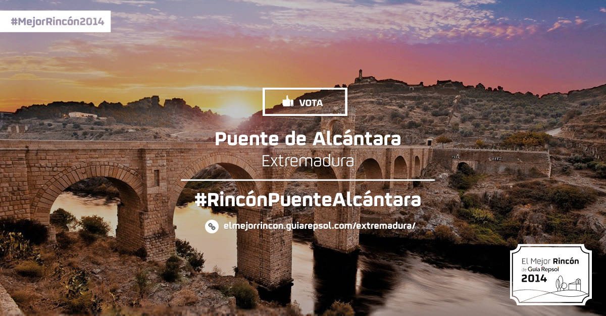 Votar al Puente de Alcantara como Mejor Rincón 2014