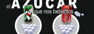 Infografía: cantidad de azúcar en los refrescos