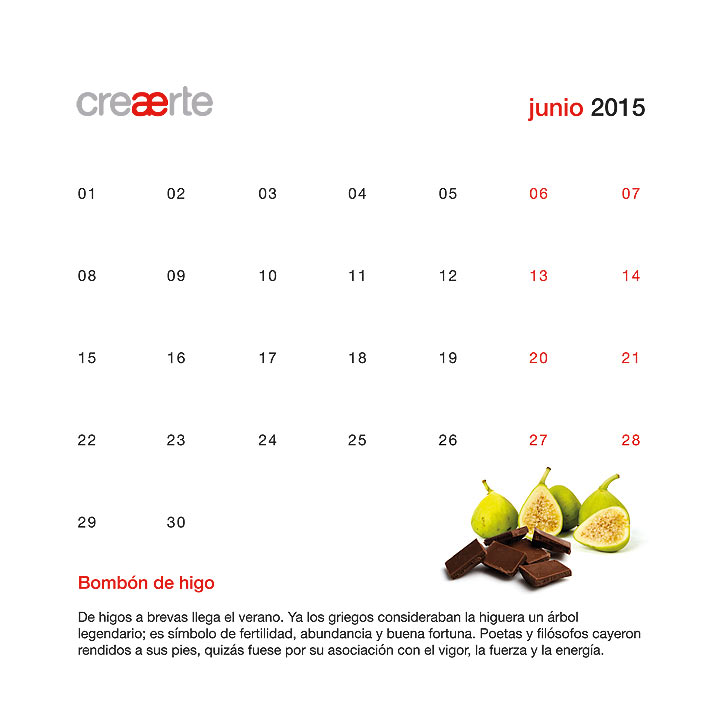 Calendario Junio 2015