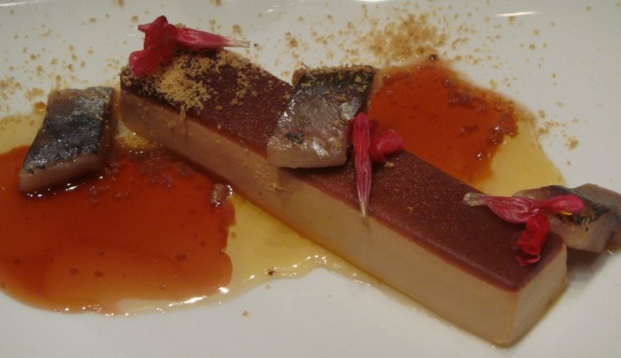 Lingote de foie gras, de Ramón Freixa.