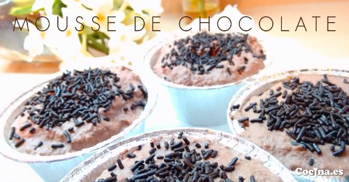 Mousse de chocolate