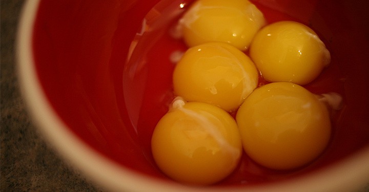 Yemas de huevo