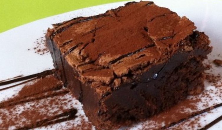 Brownie en microondas