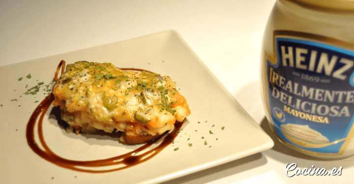 Langostinos al horno gratinados