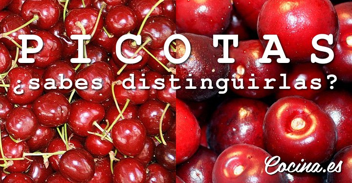 Cereza picota: diferencias