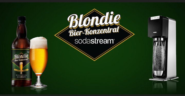 Sodastream para hacer cerveza casera Blondie