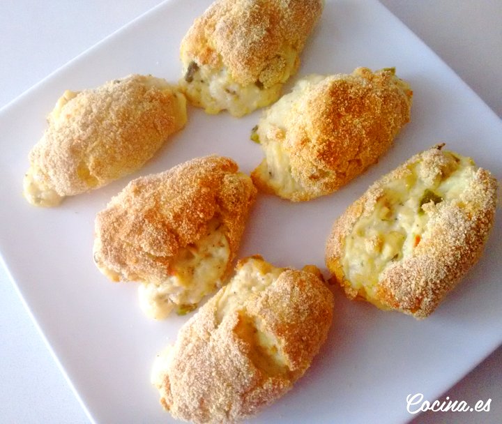 Croquetas al horno