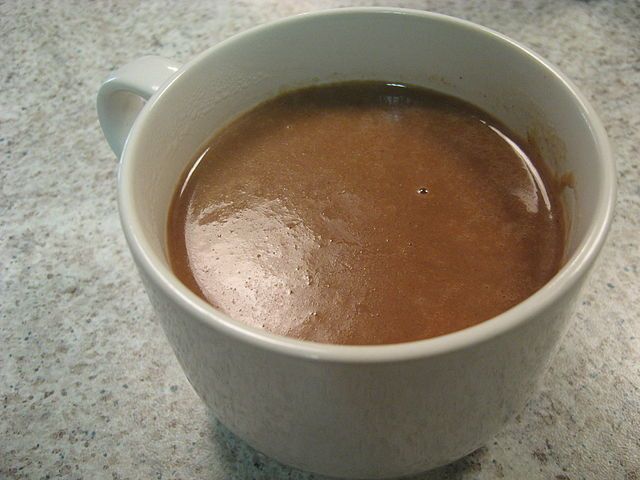 Foto de la receta del champurrado para el día de muertos