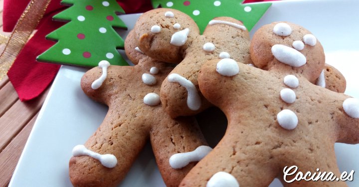 Galletas de Jengibre y canela - Galletas de Navidad