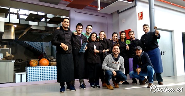 Escuela de cocina, Alumnos del Grado Superior de Imagen y Sonido, y Cocina.es