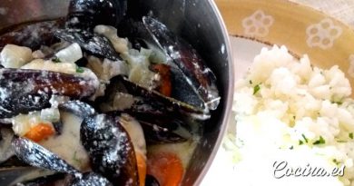 Mejillones en salsa belga