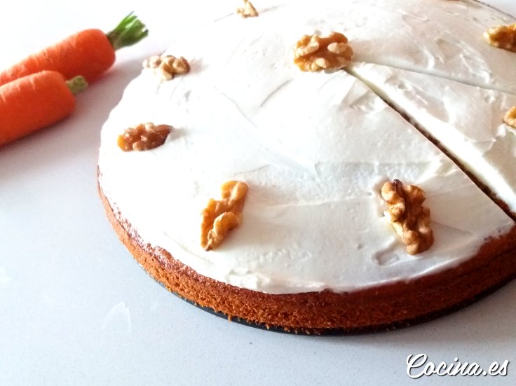 Carrot cake o tarta de zanahoria